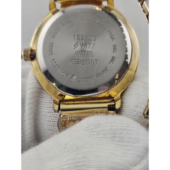 Wrangler Quartz Ladies Gemstones Battery Working Great Beautiful Expansion Band main image 5